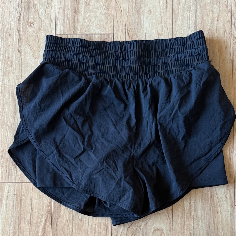 all in motion Women's Black Athletic Shorts